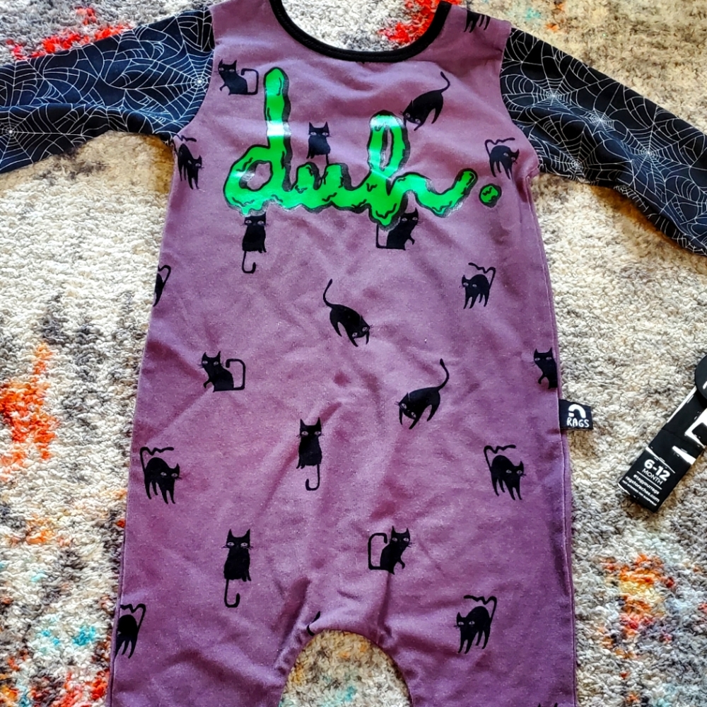 nwt Halloween duh rag